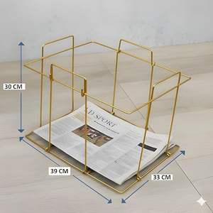 Cesta de Almacenamiento de Metal Negro Premium, Organizador de Alambre Apilable para el Hogar - Product Image 4