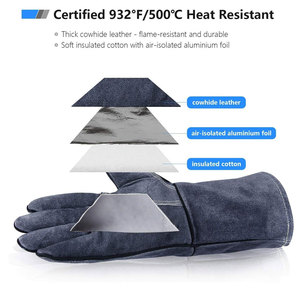 Protective Industrial Safety Work <b>Gloves</b> Available At Lowest Price Newest Safety Work <b>Gloves</b> For Mechanical Electrical Usage - Product Image 3