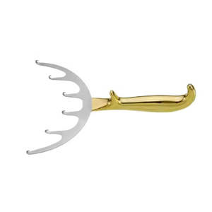 Retractor Coronario de 6 Puntas de Acero Inoxidable de 19 cm para Cirugía Plástica y Lifting Facial / Instrumento para Quirófano de The-Surgist - Product Image 2