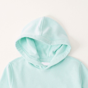 Latest Stylish fashionable Design Men's Customized Oversized Breathable <b>Plain</b> 100% Cotton Soft Thick Comfortable Pullover Hoodie - Product Image 3