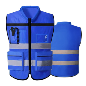 Gilet de travail antistatique en polyester fluorescent certifié CE, avec service professionnel et prix d'usine. - Product Image 4