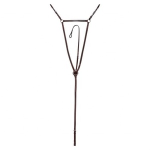 Harnais de poitrine en cuir tressé pour cheval, équipement équestre, sangle de soutien de selle réglable en cuir de qualité supérieure - Product Image 1
