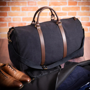Vintage Genuine Leather <b>garment</b> <b>bag</b> Large Capacity Lightweight Weekender <b>Travel</b> Shoe Compartment <b>garment</b> duffle <b>bag</b> - Product Image 2