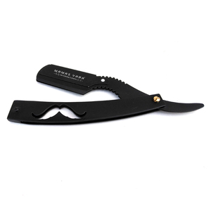 Navaja de Afeitar Profesional para Barbería, Navaja de Afeitar de Acero Inoxidable de Primera Calidad, Navaja Clásica para Cortar Barba y Bigote, Calidad de Salón - Product Image 2