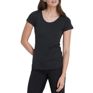 Nouveau design, meilleure qualité d'exportation, vente chaude, t-shirts pour femmes, style vintage, coupe ajustée, 100% fibre de bambou, séchage rapide, Bangladesh - Product Image 5