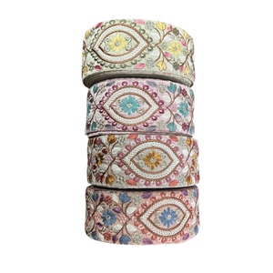 Encaje Bordado de Alta Gama con Decoración de Lentejuelas para Vestidos de Alta Costura y Manualidades, Listo para Enviar, Venta al por Mayor - Product Image 3