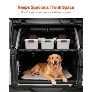 Portapacchi Posteriore per Ford Bronco 2021-2024, Cestello in Acciaio al Carbonio da 300 Libbre, Vassoio Portaoggetti Interno, Portabagagli con Capacità di 300 Libbre - Product Image 6