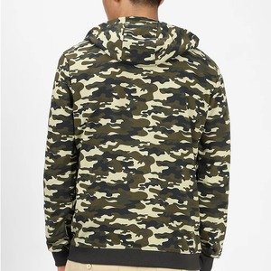 Sweat-shirt à capuche uni pour homme, coupe classique, en molleton respirant et à séchage rapide, idéal pour l'automne - Product Image 2