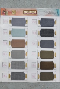 Tissu léger en polyester et viscose écologique pour costumes formels homme, uniformes scolaires, bancaires et hôteliers – Vente en gros - Product Image 3