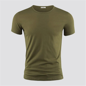 Camiseta para Hombre de Algodón 100% Transpirable y Ligera, Marca Privada Essentials Showcase, Oferta al por Mayor - Product Image 1