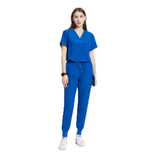 VN FACTORY stylish <b>scrub</b> uniform nursing sets design male medical <b>scrub</b> suit doctors/nurses hospital <b>clothes</b> FMF uniform LOW MOQ - Product Image 2