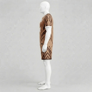 Vêtements de sport personnalisés professionnels avec impression par sublimation intégrale, matière polyester respirante pour l'identité d'équipe, football - Product Image 2