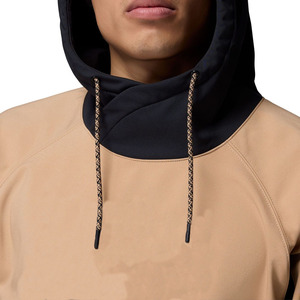 Sudadera con Capucha Oversize de Color Liso, Casual, de Manga Larga, de Felpa Francesa, con Bolsillo, 400g, para Hombre, Ropa de Otoño - Product Image 5