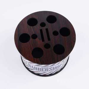 IKZARSA CIK-117 Caja Organizadora Profesional de Madera para Herramientas de Barbería, de Alta Calidad y Duradera, para Cepillos, Tijeras y Herramientas de Estilismo - Product Image 1