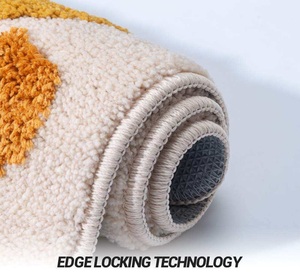 Latest Embroidery Custom Design <b>Bathroom</b> Mat Floor Foam Water Absorbent Foot Pad Toilet Bath Rugs Mats Washroom Matt Breathable - Product Image 2