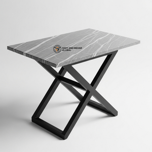 Industrial Style Customized Color Bench <b>Stool</b> & Side <b>Table</b> MDF+Solid Wood Pedestal Eco-Friendly Durable Bedroom Furniture - Product Image 1