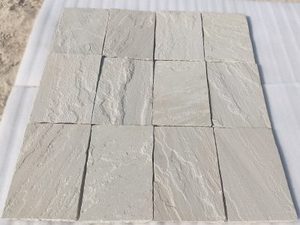 Baldosas de Piedra Arenisca Blanca Menta de Alta Calidad, Elegante Piedra Natural para Pisos, Revestimiento de Paredes, Patio, Jardín, Paisajismo, Larga Duración - Product Image 3