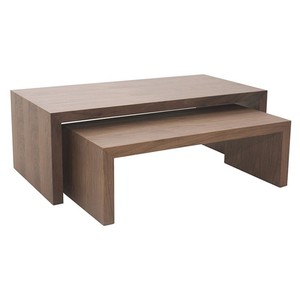 Modern Design Solid Wooden <b>Coffee</b> <b>Table</b> <b>Rectangle</b> Shape Customized Color Living Room Furniture Manufacturing Indonesia - Product Image 5