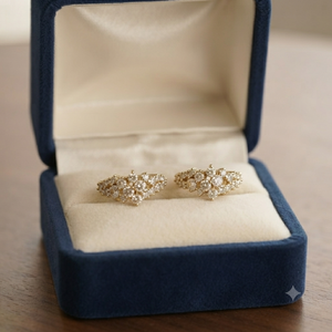 Elegant Designer Custom 10K Solid <b>Gold</b> Moissanite Diamond Huggie Hoop Stacking Everyday Fashion <b>Earrings</b> Jewelry <b>for</b> Women Gift - Product Image 6