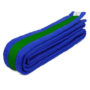 Ceinture officielle de Taekwondo, Karaté, Jiu-Jitsu, Judo en tissu de coton, grammage lourd, taille et design personnalisés, ajustement professionnel - Product Image 2