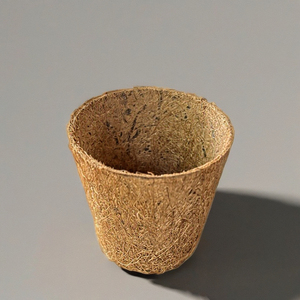 Pot en fibre de coco écologique, durable et léger - Biodégradable - Style farmhouse - Design unique pour une utilisation en intérieur/extérieur - Product Image 1