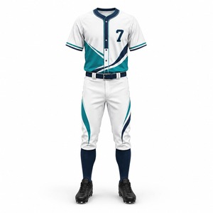 Uniforme de Béisbol de Manga Corta Personalizado Hecho en Pakistán, el Mejor Producto, Uniforme de Béisbol de Nueva Llegada - Product Image 2