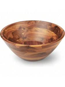 Cuenco de madera pequeño de lujo, hecho a mano, vajilla vintage, accesorios de madera para cocina, cuencos de madera grabados sostenibles - Product Image 4