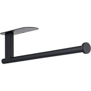Portarotolo da Cucina Autoadesivo in Acciaio Inossidabile Migliorato, Resistente alle Piegature, con Montaggio a Trapano, Design Comodo per Armadietto - Product Image 1