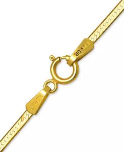 สร้อยคอโซ่ก้างปลาแบน18 "(1-1/4มม.) ในทองคำ14K | Macy's - Product Image 4