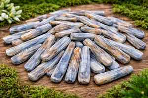 Tranche de Kyanite Bleue Naturelle Polie, Pierre Lisse pour Reiki, Méditation, Guérison Énergétique, Décoration, Vente en Gros, Feng Shui - Product Image 5