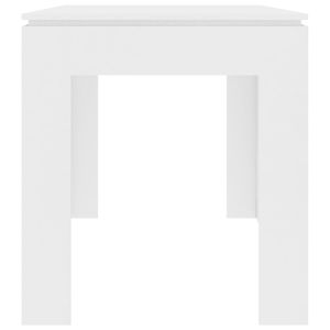 55.1 bianco "x 27.6" x 29.9 "tavolo da pranzo truciolato - Product Image 4