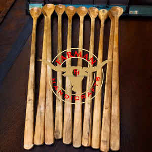 Cuchara gigante artesanal de madera de acacia, utensilio de cocina y para servir de primera calidad a precio económico. - Product Image 6