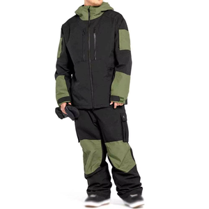 Combinaison de ski pour homme imperméable, coupe-vent et isolante, ensemble de snowboard avec personnalisation de marque - Product Image 5
