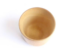 Gobelet à boire en bambou, design minimaliste, écologique, matériau naturel, capacité de 300 ml, fait à la main, personnalisé, peint à la main, durable - Product Image 6