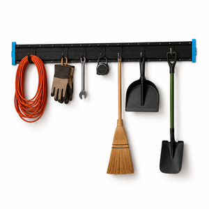 OEM ODM Vietnam Garage Storage and Organization Heavy Duty Wall Mount Tool Organizer <b>Rail</b> for Workshop Tool Hanging GAPGAR002 - Product Image 1
