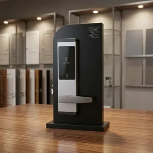 TES 8002S SILVER สมาร์ทล็อคโรงแรม RFID กันน้ำ พร้อมระบบคีย์การ์ดอิเล็กทรอนิกส์ ตัวล็อคประตูทำจากสแตนเลสคุณภาพสูง ปลอดภัยมั่นใจ - Product Image 3