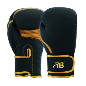 Comfortable Leather Boxing <b>Gloves</b> for Adult Use Factory Made Moisture Wicking Hook & Loop Closure - Product Image 1