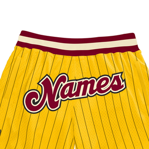 <b>Customized</b> Sports Team Shorts 100% Polyester Mesh Sublimated Club Name Training Basketball Athletic Shorts for Teamwear - Product Image 3
