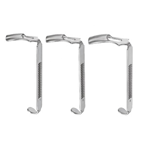 Abridor de boca Dingman con placas para la lengua, instrumento quirúrgico ENT de acero inoxidable duradero para una retracción oral y faríngea óptima - Product Image 1