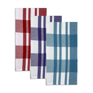 Serviettes de cuisine de haute qualité 100% coton, design à carreaux personnalisé, collection exclusive, serviettes de cuisine teintes en fil - Product Image 6