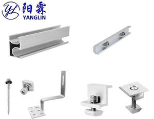 Promotion YANGLIN : Crochets de fixation réglables en aluminium et acier inoxydable 304 pour <span class=keywords><strong>panneaux</strong></span> solaires <span class=keywords><strong>sur</strong></span> toitures en tuiles - Product Image 5