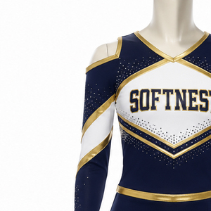 Uniformes de cheerleading personnalisés OEM ODM de haute qualité, prix d'usine, respirants, légers, confortables, vêtements de sport d'équipe - Product Image 5