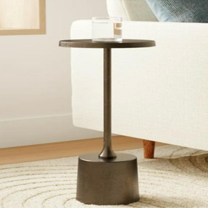 Element Drink <b>Table</b> Casted Aluminum Drink <b>Tables</b> <b>Round</b> Metal <b>Side</b> <b>Table</b> Minimalist Drink <b>Tables</b> - Product Image 3