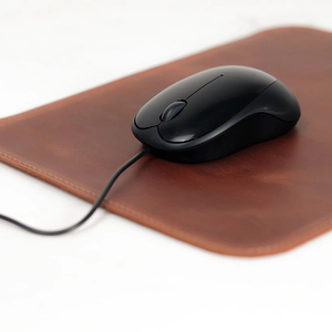 Stock Ready Leather <b>Mouse</b> <b>Pad</b> Wholesale Desk Mat Multi-Color Options Fast Delivery For Office Supply Stores LMPD-0032B - Product Image 1