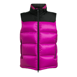 Veste d'hiver chaude pour homme, gilet matelassé oversize, col montant, manteau en duvet matelassé, coupe-vent, blouson bomber, gilets rembourrés en gros - Product Image 5