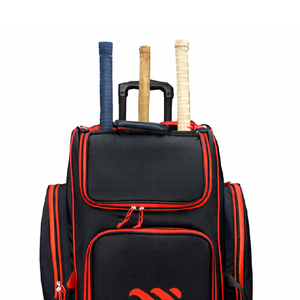 Sac de sport de cricket haut de gamme grande capacité, durable, avec roulettes, robuste, pour le transport et le rangement des équipements des joueurs - Product Image 3