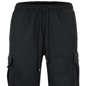 Pantalones Cortos de Felpa Gruesa para Hombre con Bolsillos Cargo, Estilo Urbano, Personalizados, con Cordón en la Cintura AI-SH-53 - Product Image 1