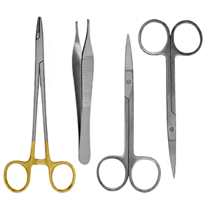 ชุดเครื่องมือผ่าตัดเล็กสำหรับซ่อมแซมเอ็น 24 ชิ้น ชุดเครื่องมือศัลยกรรมกระดูกและข้อ ผลิตจากเหล็กกล้าไร้สนิมเกรดเยอรมัน - Product Image 2