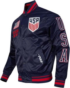 Veste en satin chenille classique pour hommes des équipes nationales - Product Image 2