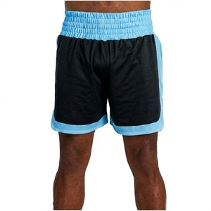 Wholesale Breathable MMA Compression Shorts OEM Custom Kick Boxing Fight Shorts for Martial <b>Arts</b> Wear 100% Silk & Polyester Men - Product Image 5